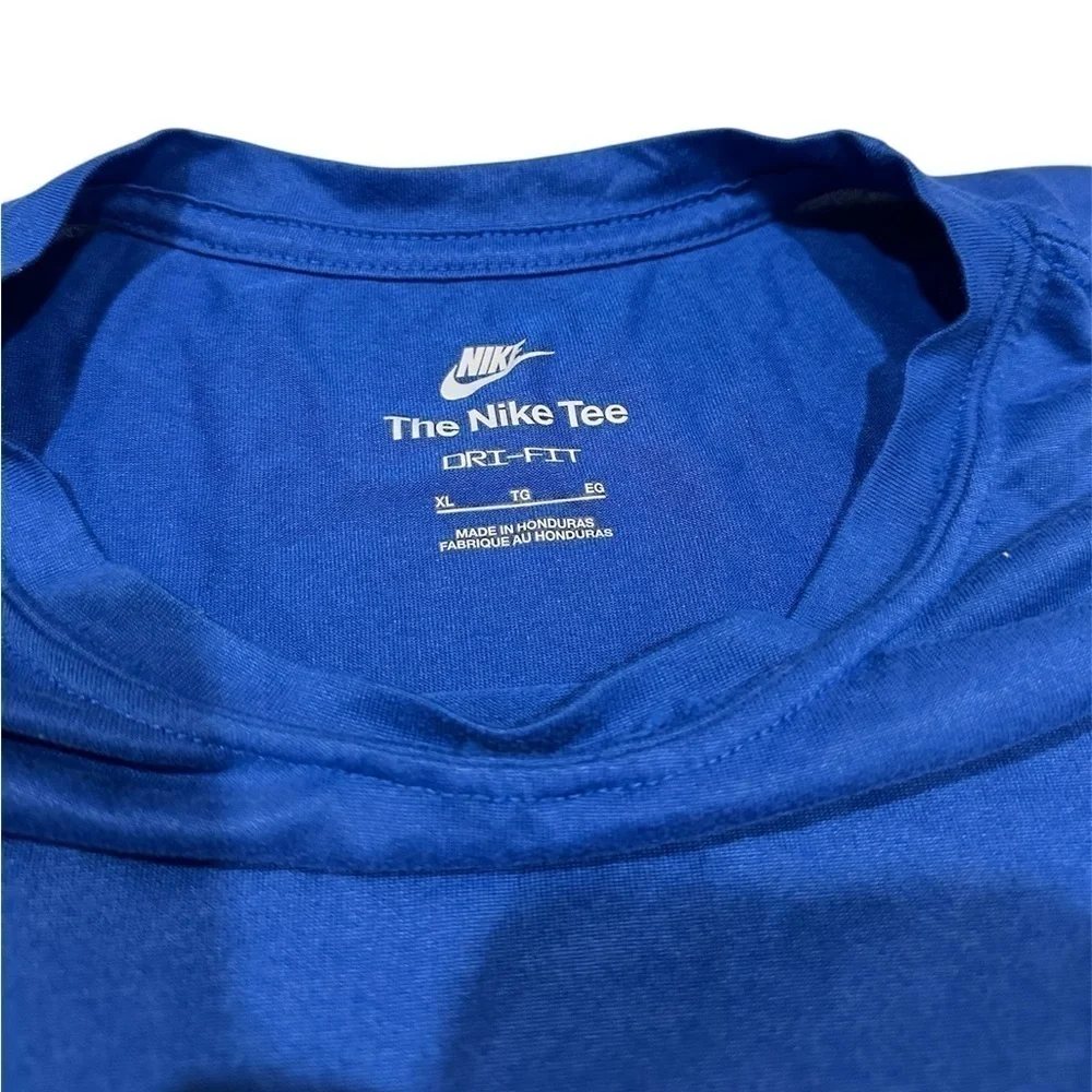 Nike Men's Dri-Fit T-Shirt Royal Blue Size XL